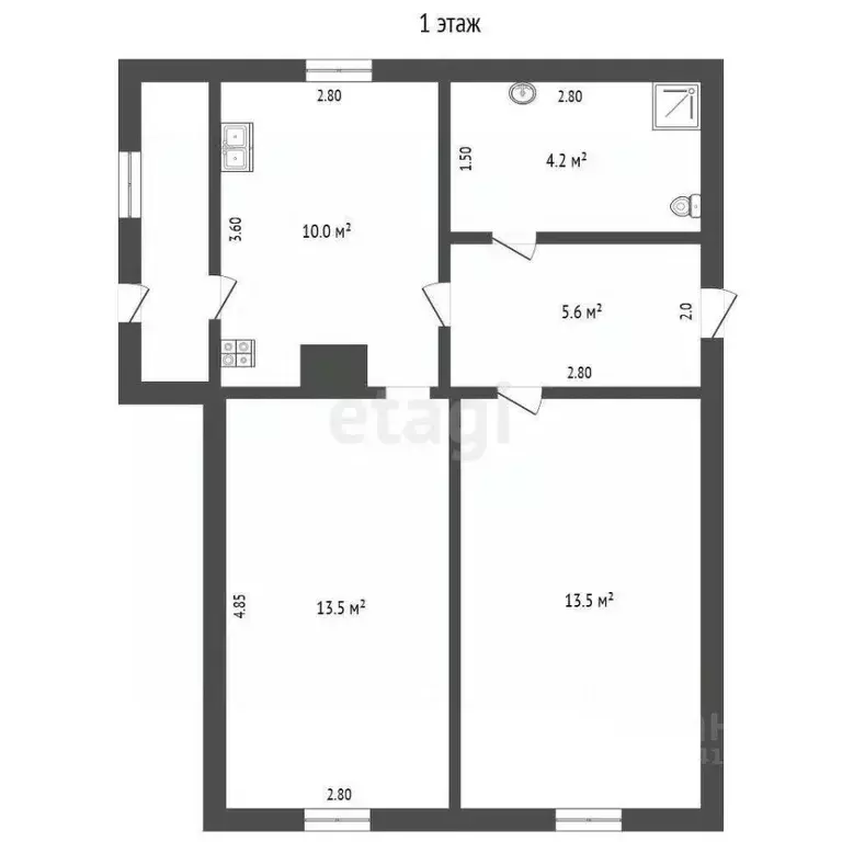 Дом в Вологодская область, Череповецкий район, д. Горка (Домозеровский ... - Фото 2