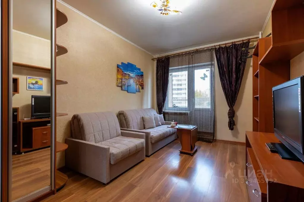 1-к кв. Санкт-Петербург просп. Испытателей, 8к1 (28.0 м) - Фото 1
