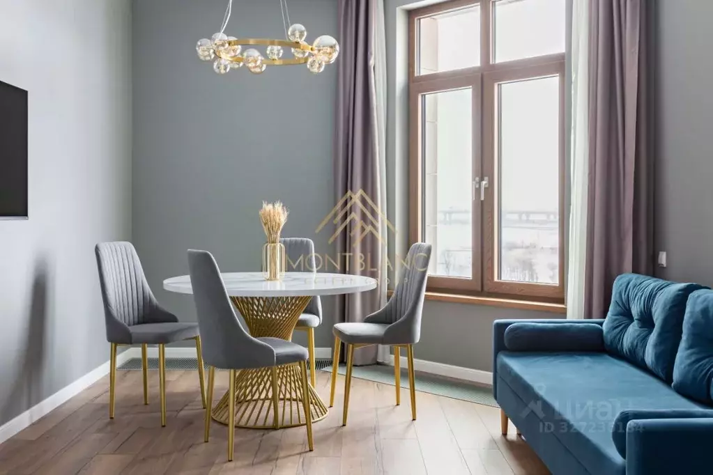 3-к кв. Санкт-Петербург проезд Петровская коса, 6к1 (93.0 м) - Фото 1