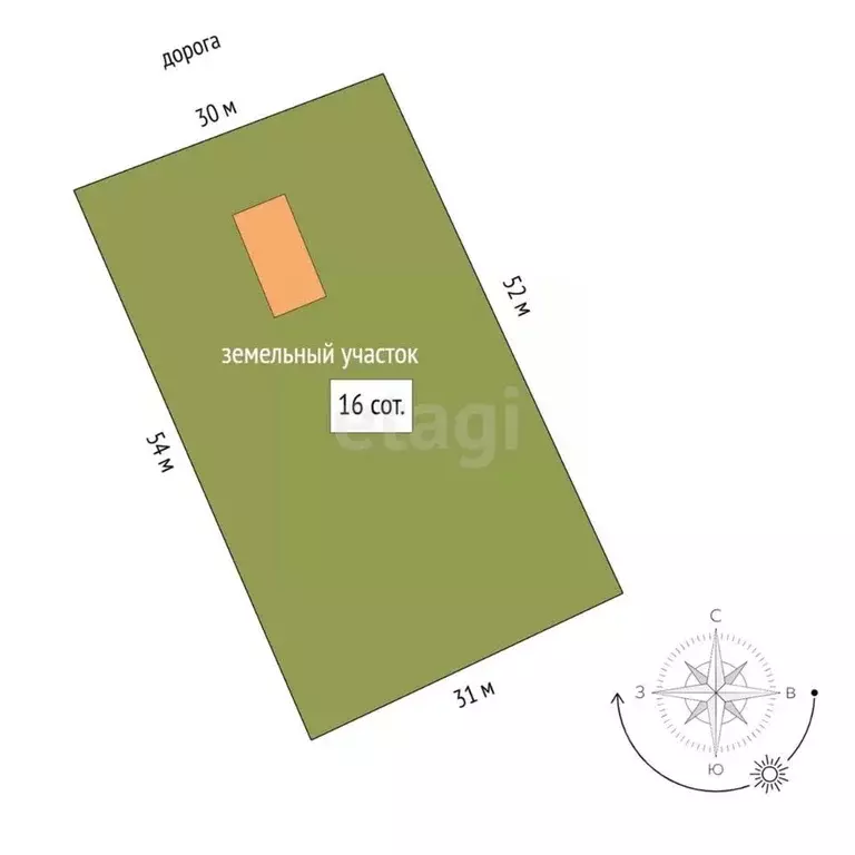 Дом в Томская область, Первомайский район, с. Комсомольск Октябрьская ... - Фото 1