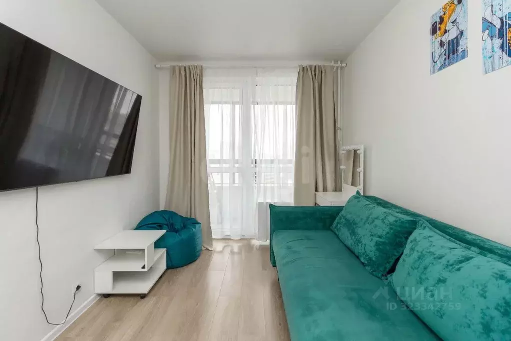 1-к кв. Тюменская область, Тюмень Полевая ул., 117к1 (33.5 м) - Фото 2