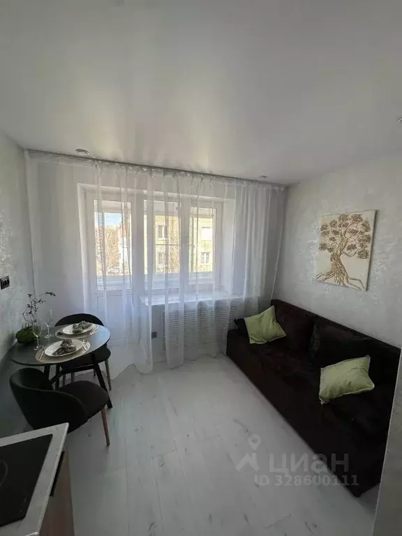 Студия Самарская область, Самара ул. Красных Коммунаров, 12 (16.0 м) - Фото 1
