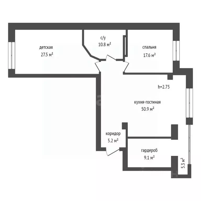 3-к кв. Красноярский край, Красноярск ул. Авиаторов, 39 (121.1 м) - Фото 1