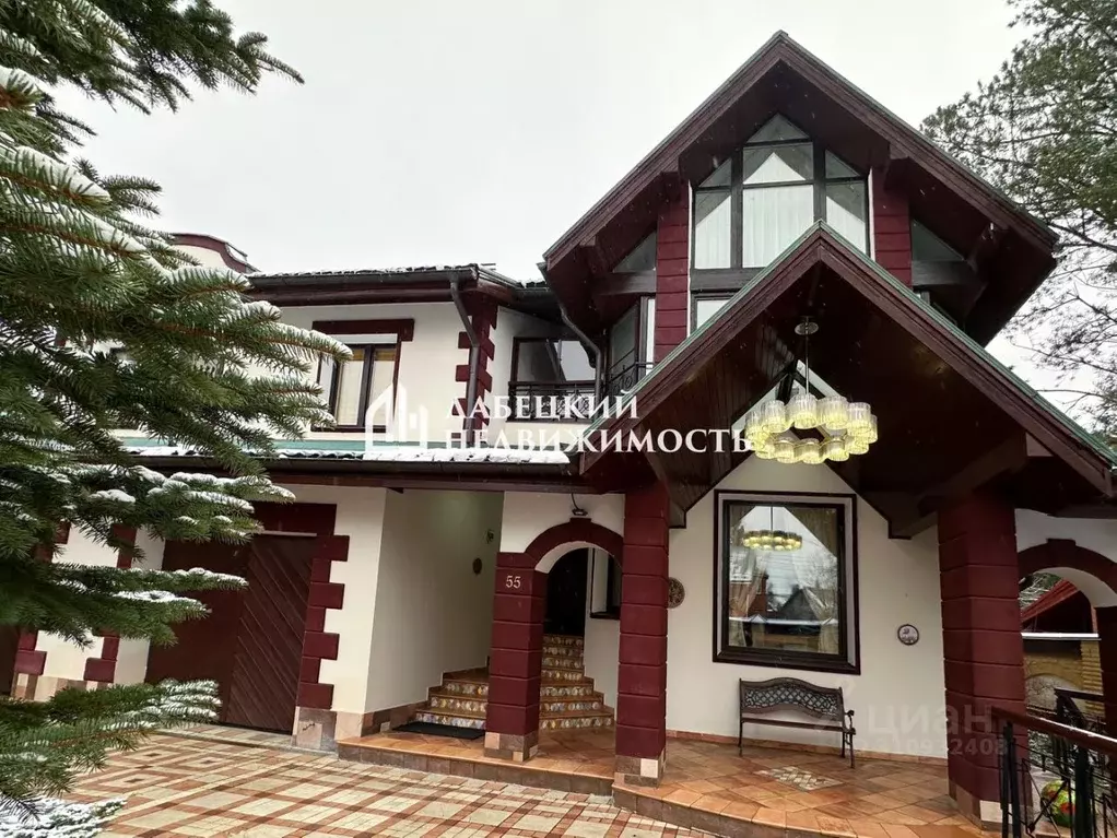 Дом в Москва д. Жуковка, Эколь кп, 55 (605 м) - Фото 1