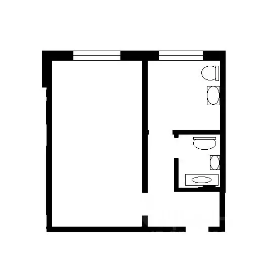1-к кв. Курганская область, Курган просп. Конституции, 77А (34.2 м) - Фото 2