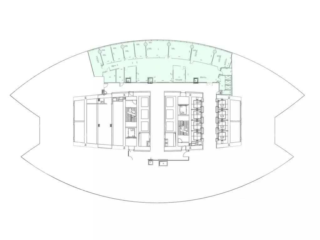 Офис в Москва наб. Пресненская, 10блока (429 м) - Фото 2