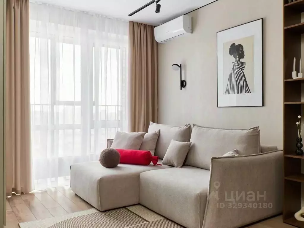 1-к кв. Татарстан, Казань Бухарская ул., 32к3 (38.0 м) - Фото 1