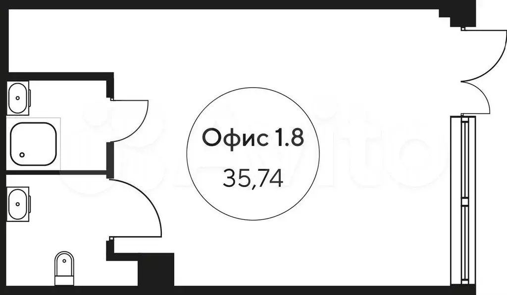 Свободного назначения, 35.74 м - Фото 0