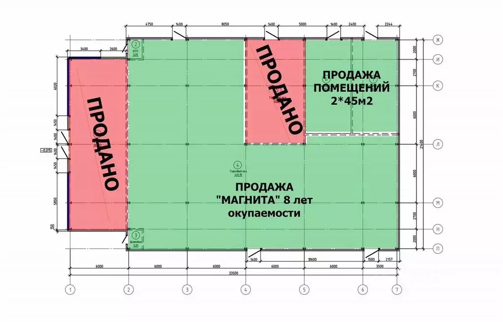 Торговая площадь в Кемеровская область, Новокузнецк ул. Рокоссовского, ... - Фото 0