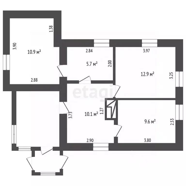 Дом в Кемеровская область, Кемерово ул. Клары Цеткин (49 м) - Фото 2
