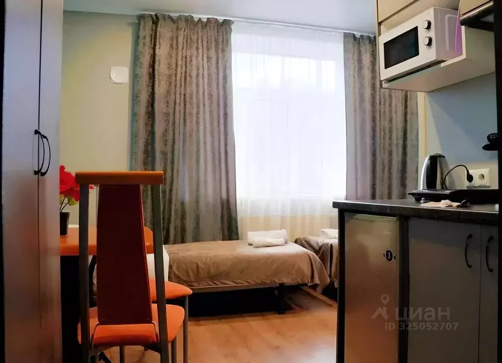 Студия Санкт-Петербург Киевская ул., 24/22Б (16.0 м) - Фото 1