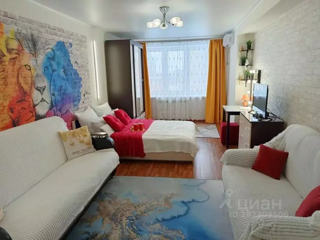 1-к кв. Липецкая область, Липецк ул. Хренникова, 1 (47.0 м) - Фото 1