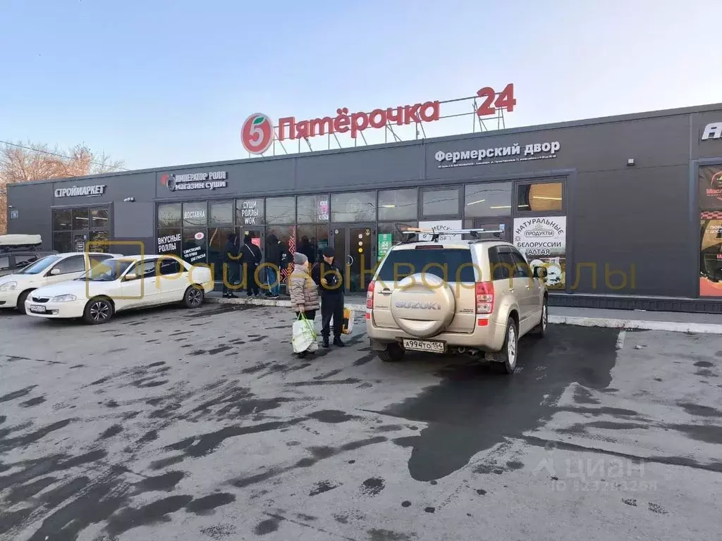 Торговая площадь в Новосибирская область, Новосибирск ул. Героев ... - Фото 1