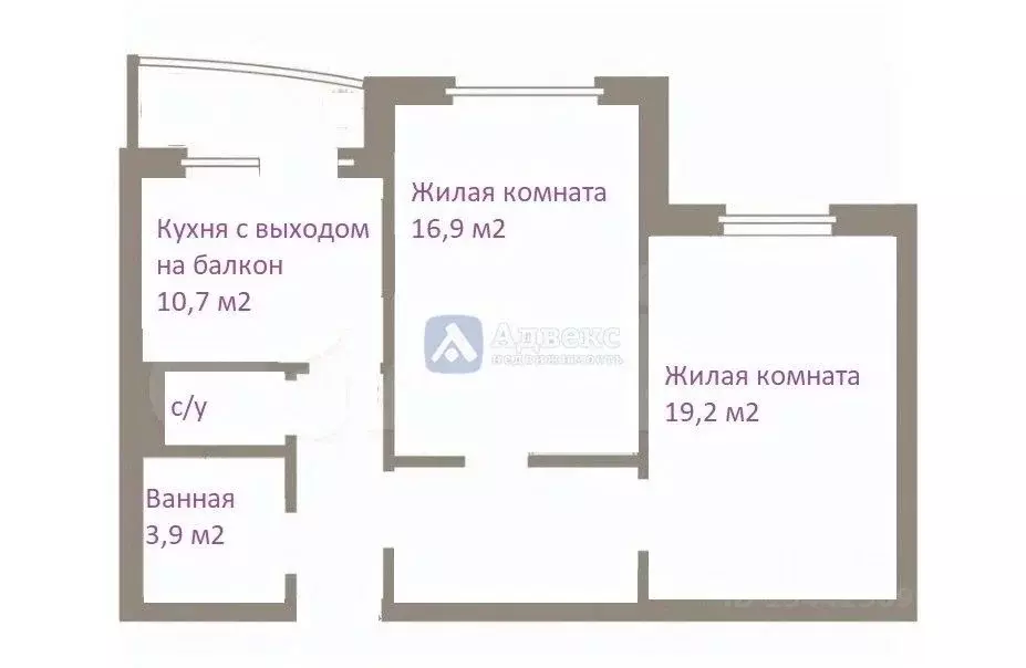 2-к кв. Тюменская область, Тюмень Широтная ул., 173к4 (62.5 м) - Фото 1