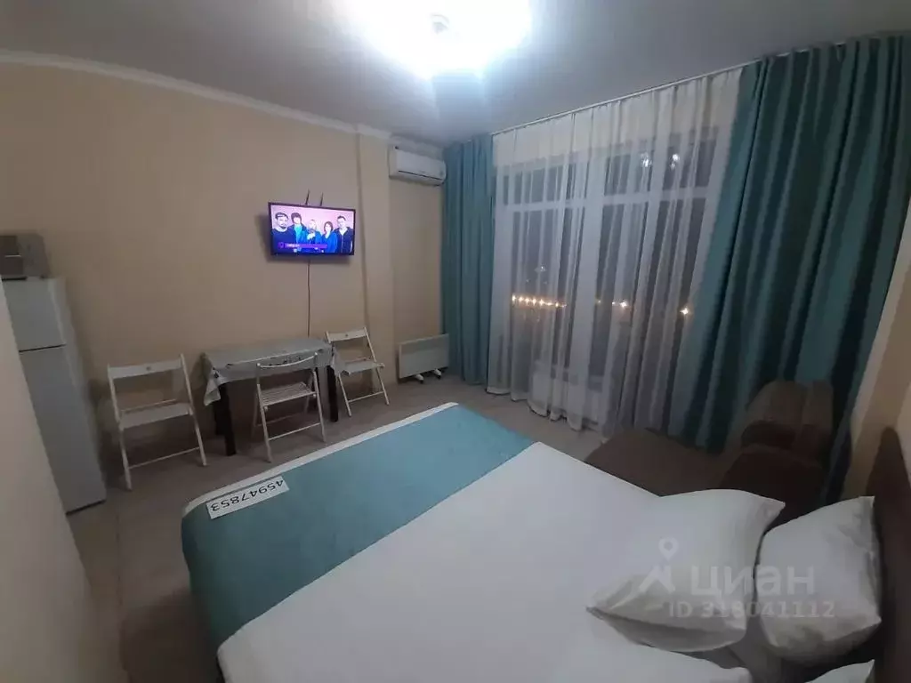 Студия Краснодарский край, Сочи ул. Просвещения, 118/2 (28.0 м) - Фото 0