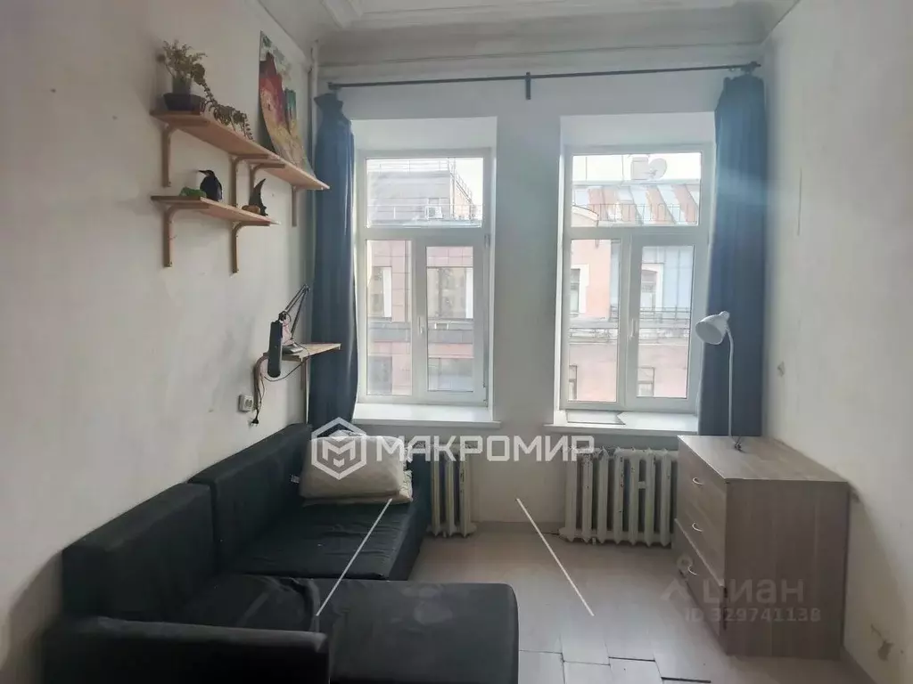 Комната Санкт-Петербург 5-я Красноармейская ул., 17 (38.9 м) - Фото 1