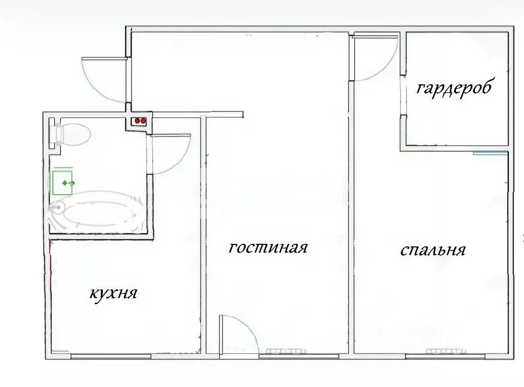 2-к кв. Москва ул. Академика Ильюшина, 1К1 (43.1 м) - Фото 1