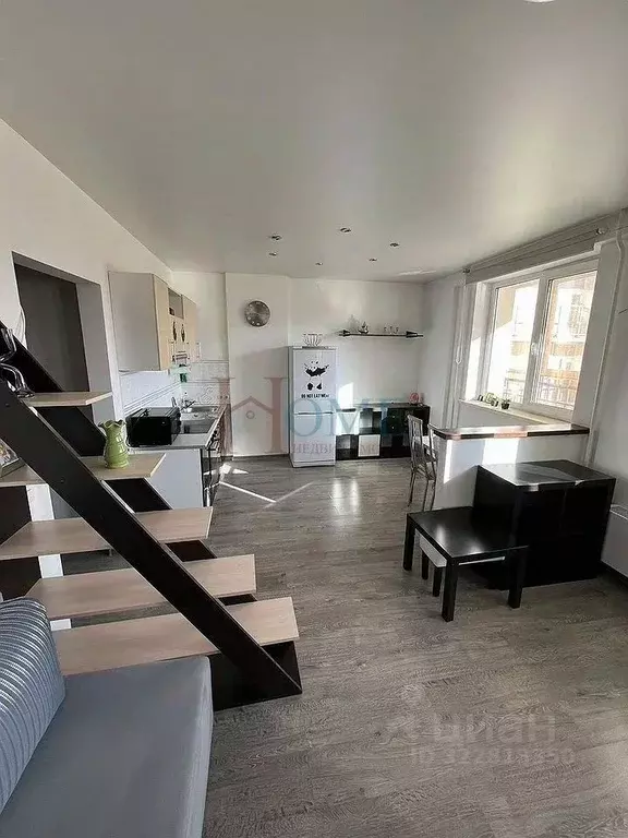 Студия Новосибирская область, Новосибирск Овражная ул., 12 (36.0 м) - Фото 1