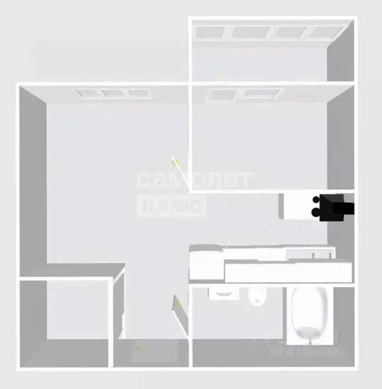 Студия Коми, Сыктывкар ул. Клары Цеткин, 2 (40.5 м) - Фото 2