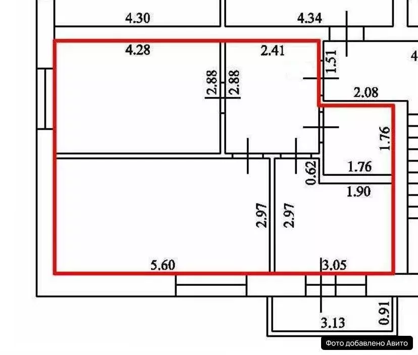 1-к кв. Краснодарский край, Динская ст-ца ул. Спортивная, 11 (35.0 м) - Фото 0