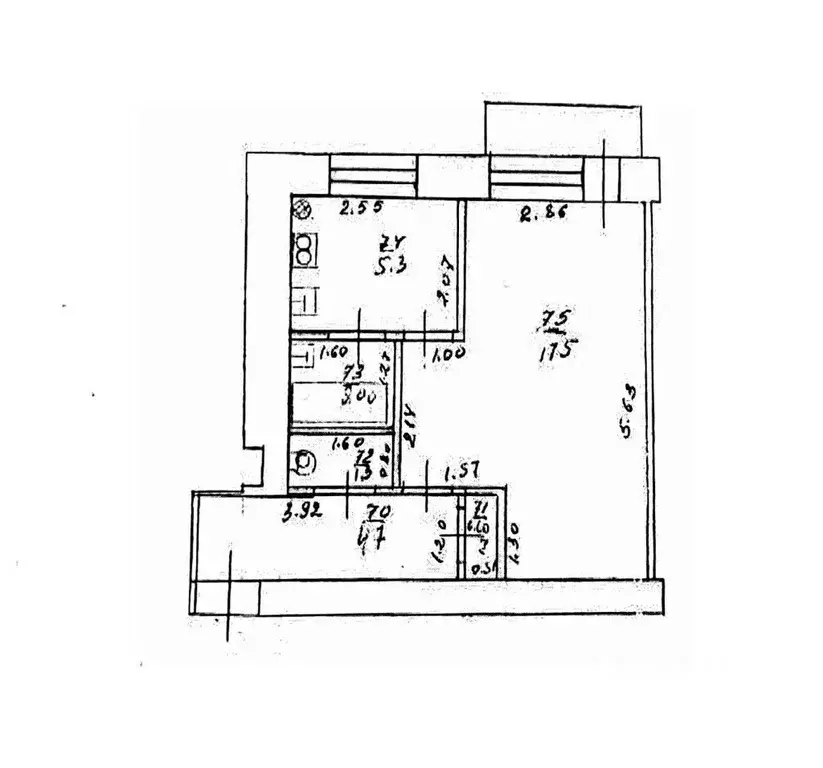 1-к кв. Кировская область, Киров ул. Ленина, 17 (32.0 м) - Фото 2