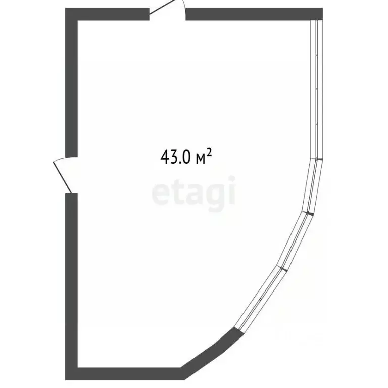 Офис в Тюменская область, Тюмень Одесская ул., 9 (36 м) - Фото 2