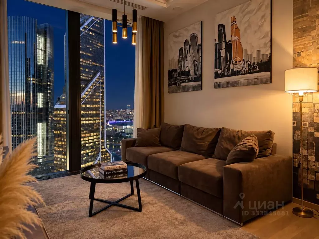 2-к кв. Москва 1-й Красногвардейский проезд, 22с1 (78.0 м) - Фото 2