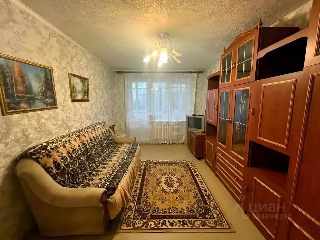 1-к кв. Костромская область, Красное-на-Волге пгт, Восточный мкр 4 ... - Фото 1