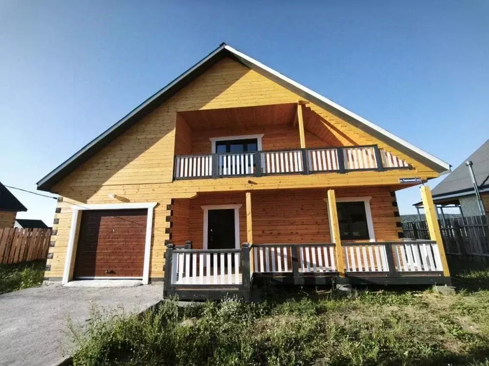 Дом в Иркутская область, Иркутский муниципальный округ, д. Куда ул. ... - Фото 0