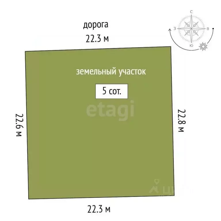 Участок в Ростовская область, Аксайский район, Щепкинское с/пос, пос. ... - Фото 2