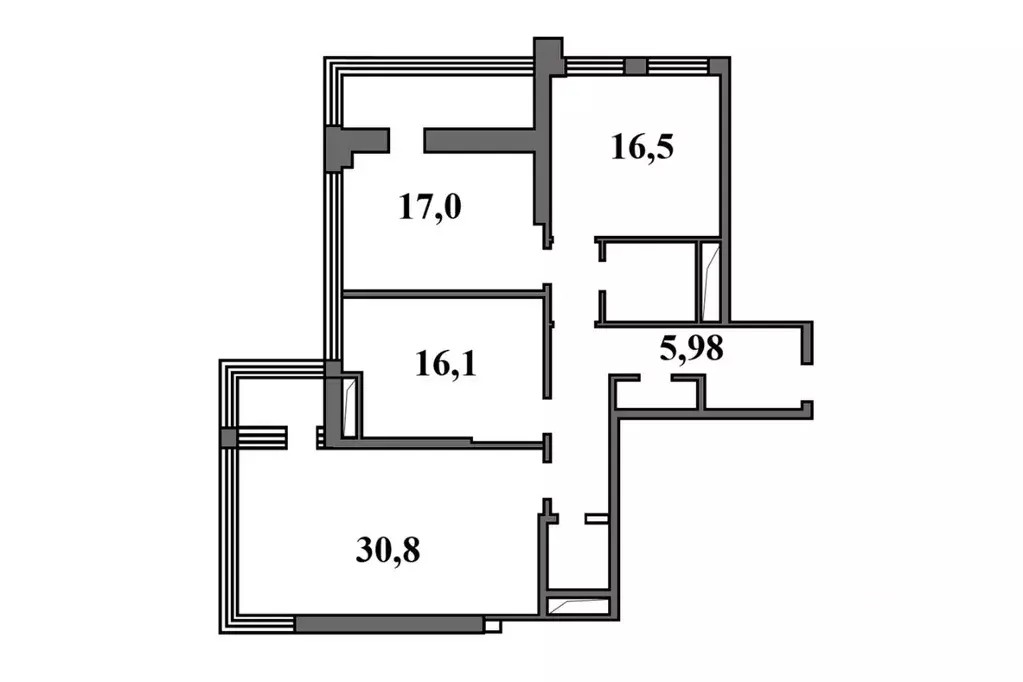 3-к кв. Москва Студенческая ул., 20 (109.8 м) - Фото 1