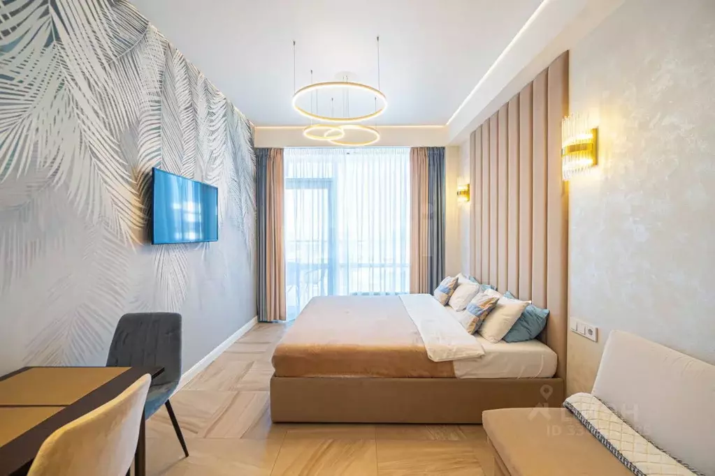 Студия Севастополь ул. Парковая, 7 (25.1 м) - Фото 1