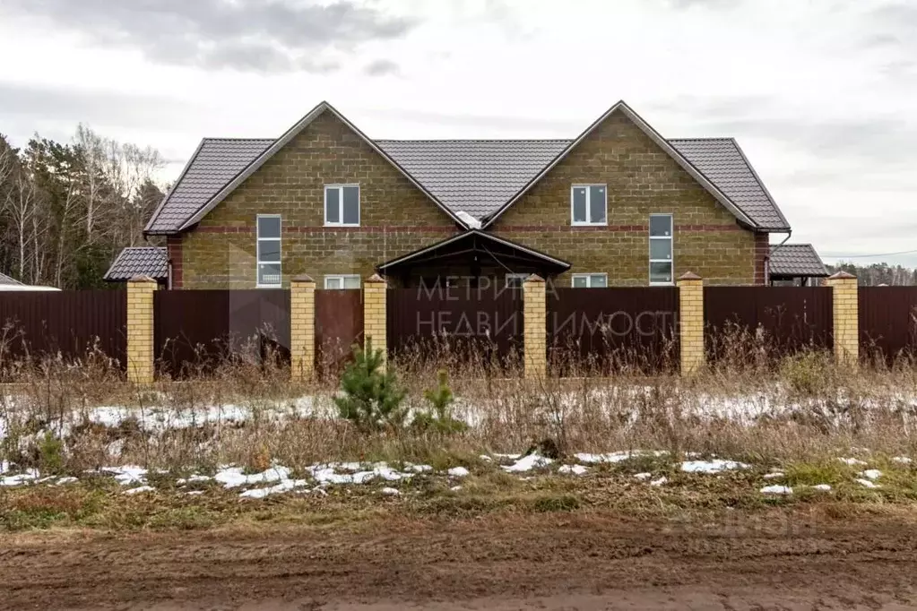 Коттедж в Тюменская область, Тюменский район, д. Ушакова Зеленая ул. ... - Фото 1