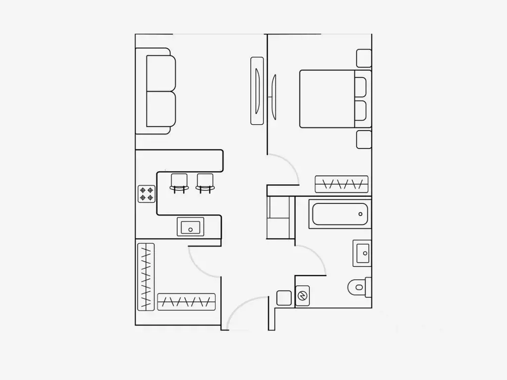 2-к кв. Москва ул. Василисы Кожиной, 13 (47.0 м) - Фото 2