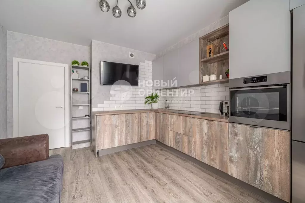 1-к. квартира, 44,6 м, 2/9 эт. - Фото 1