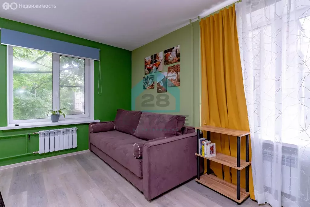 1-комнатная квартира: Пушкин, Ленинградская улица, 57 (31 м) - Фото 0