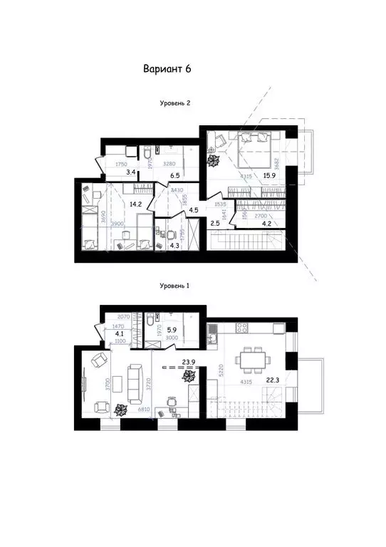 3-комнатная квартира: Вологда, набережная 6-й Армии, 167А (116.2 м) - Фото 1