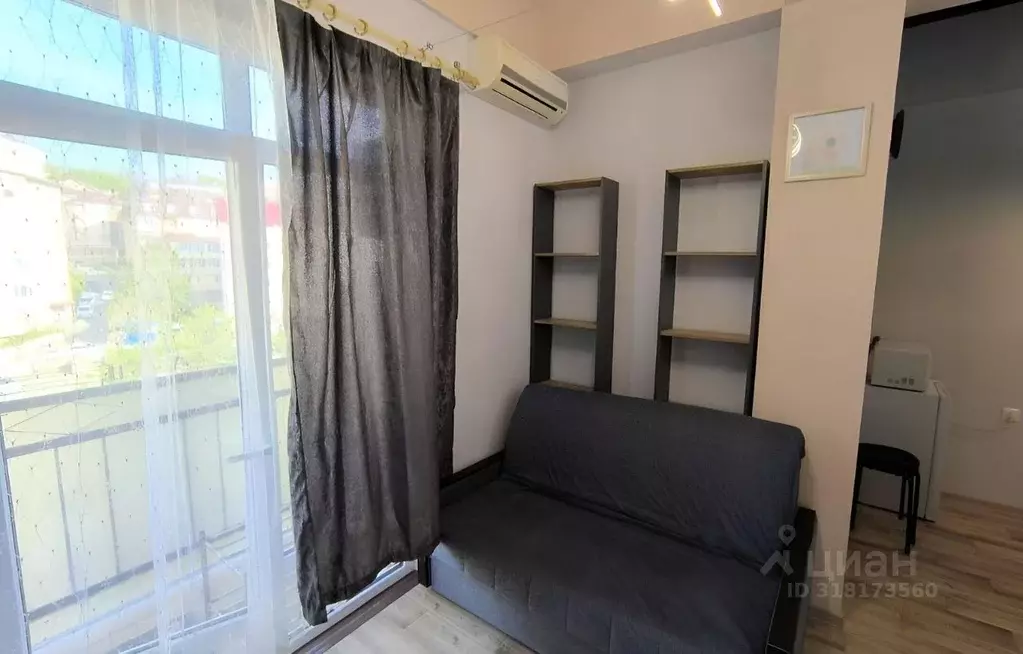 Студия Краснодарский край, Сочи ул. Тимирязева, 25 (18.0 м) - Фото 0