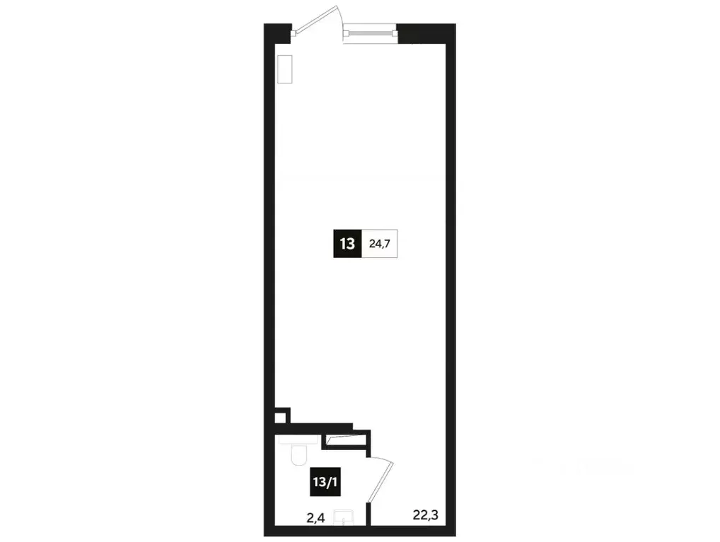 Офис в Краснодарский край, Краснодар ул. Анны Ахматовой, 6/1 (25 м) - Фото 1