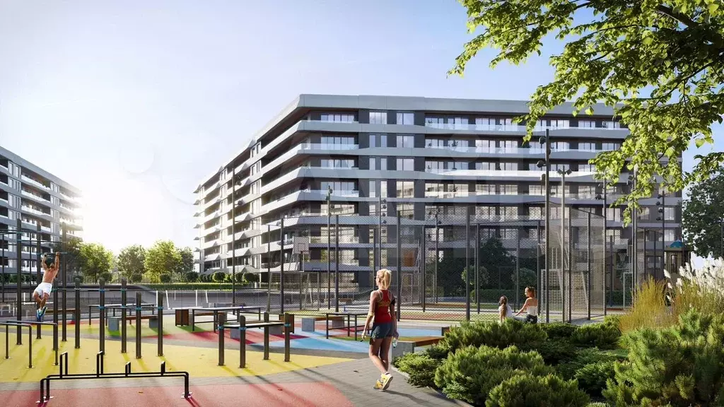 2-к. квартира, 47,7 м, 2/9 эт. - Фото 1