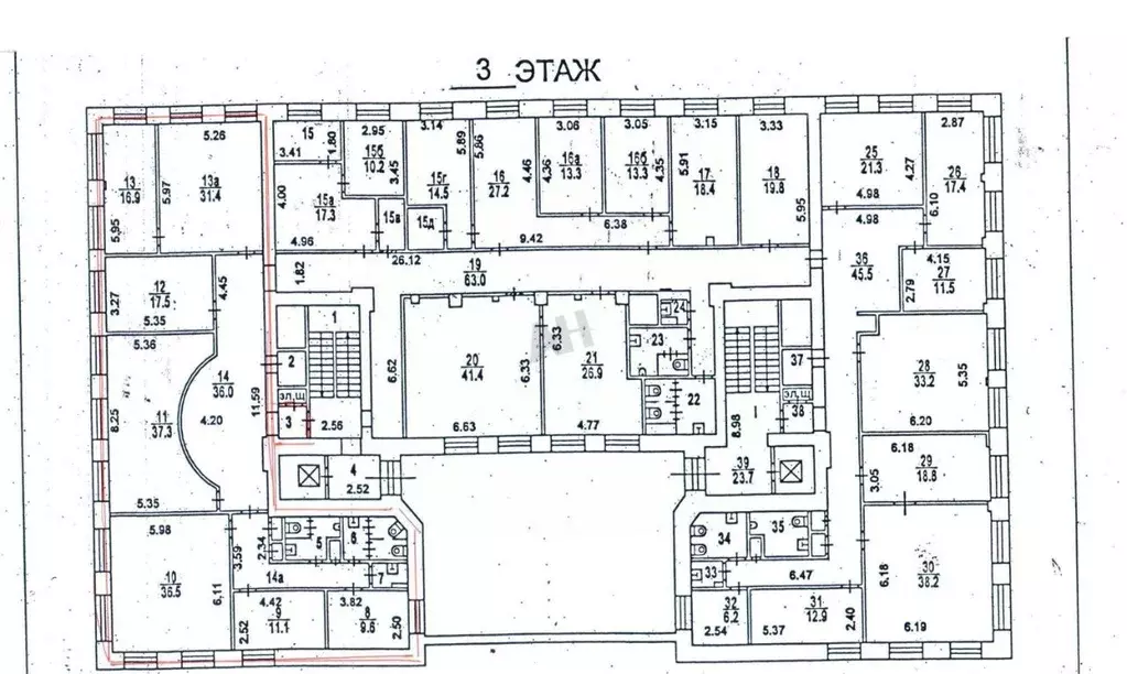 Помещение свободного назначения в Москва Тихвинский пер., 11 (223 м) - Фото 2