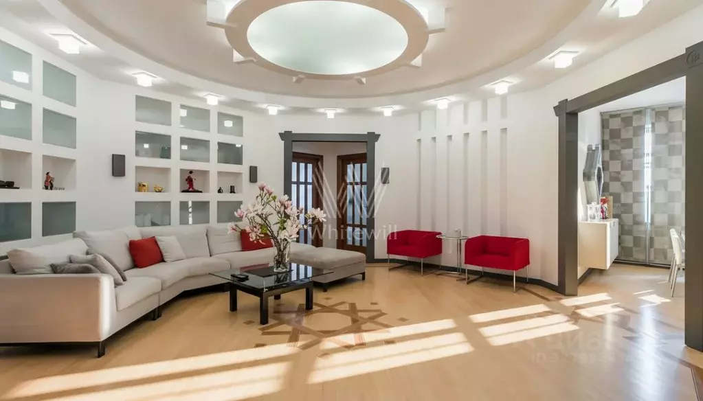 3-к кв. Москва 1-й Смоленский пер., 17 (140.0 м) - Фото 2