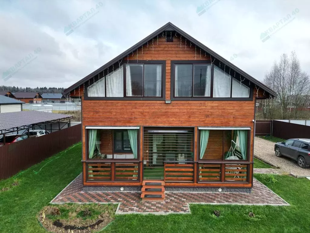 Дом в Калужская область, Боровский муниципальный округ, Совьяки с/пос, ... - Фото 2