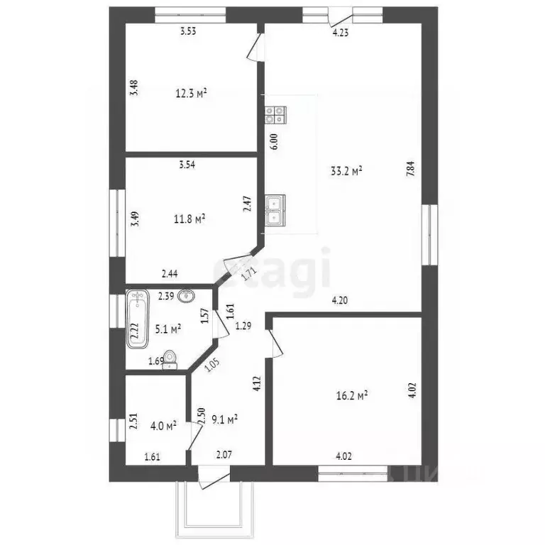 Дом в Тюменская область, Тюменский муниципальный округ, Серебряный Бор ... - Фото 2