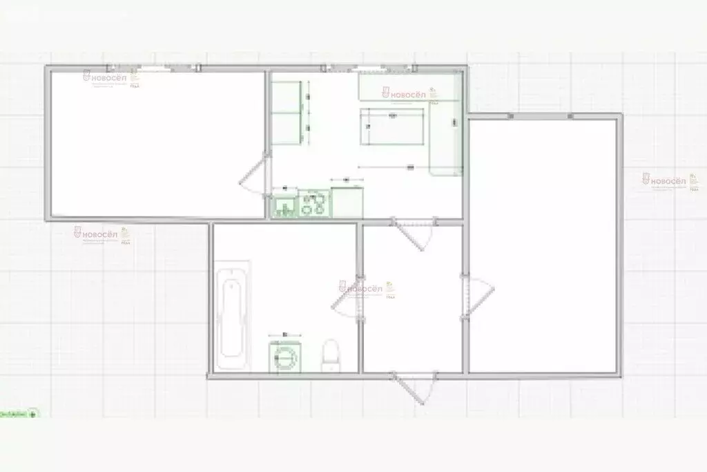 2-комнатная квартира: Екатеринбург, улица Умельцев, 7 (45 м) - Фото 0