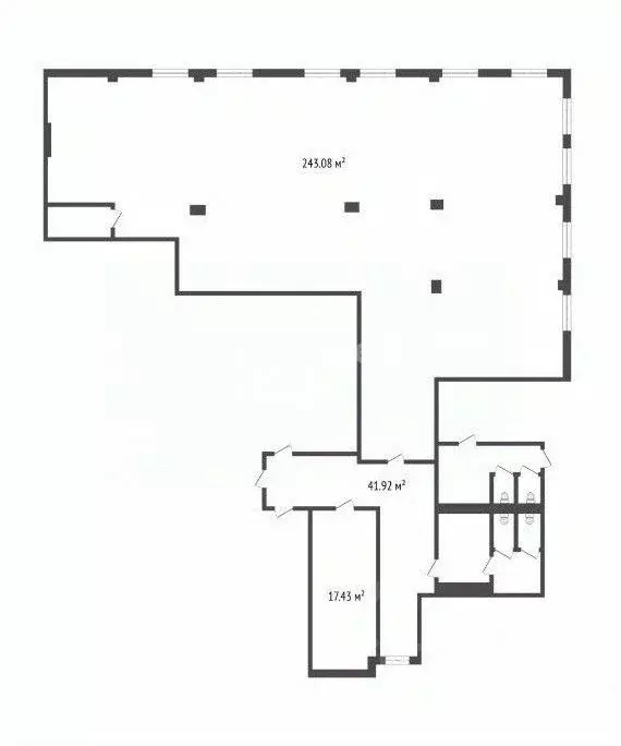 Офис в Тюменская область, Тюмень ул. 30 лет Победы, 64 (330 м) - Фото 2