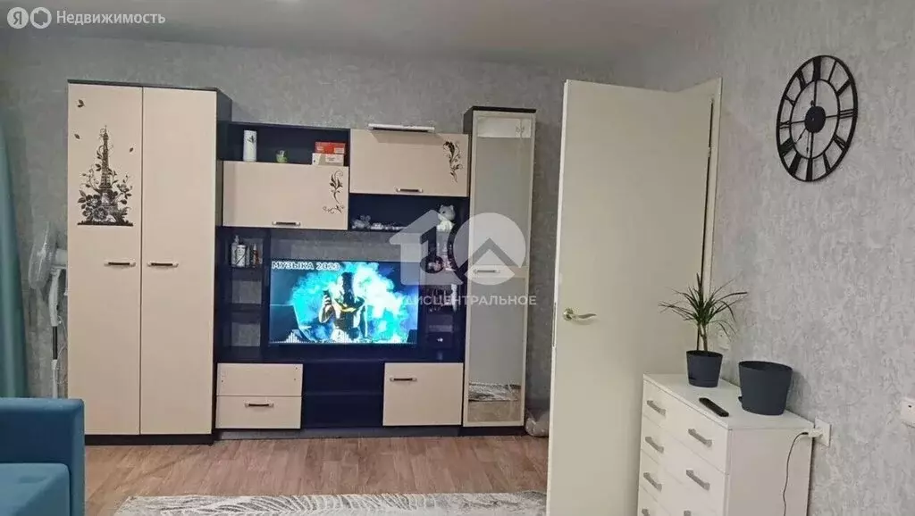 Квартира-студия: Новосибирск, микрорайон Стрижи, 1 (35 м) - Фото 1