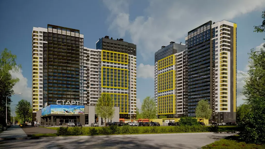 1-к квартира, 37.3 м - Фото 1