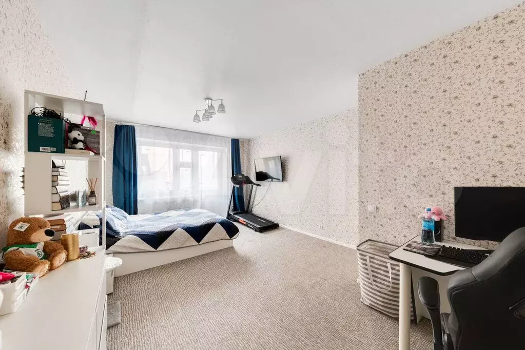 1-к. квартира, 38,8 м, 4/9 эт. - Фото 0