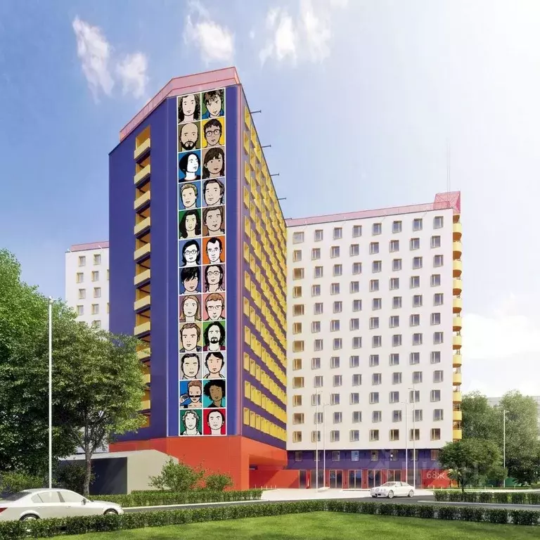 Помещение свободного назначения в Санкт-Петербург Кантемировская ул., ... - Фото 2